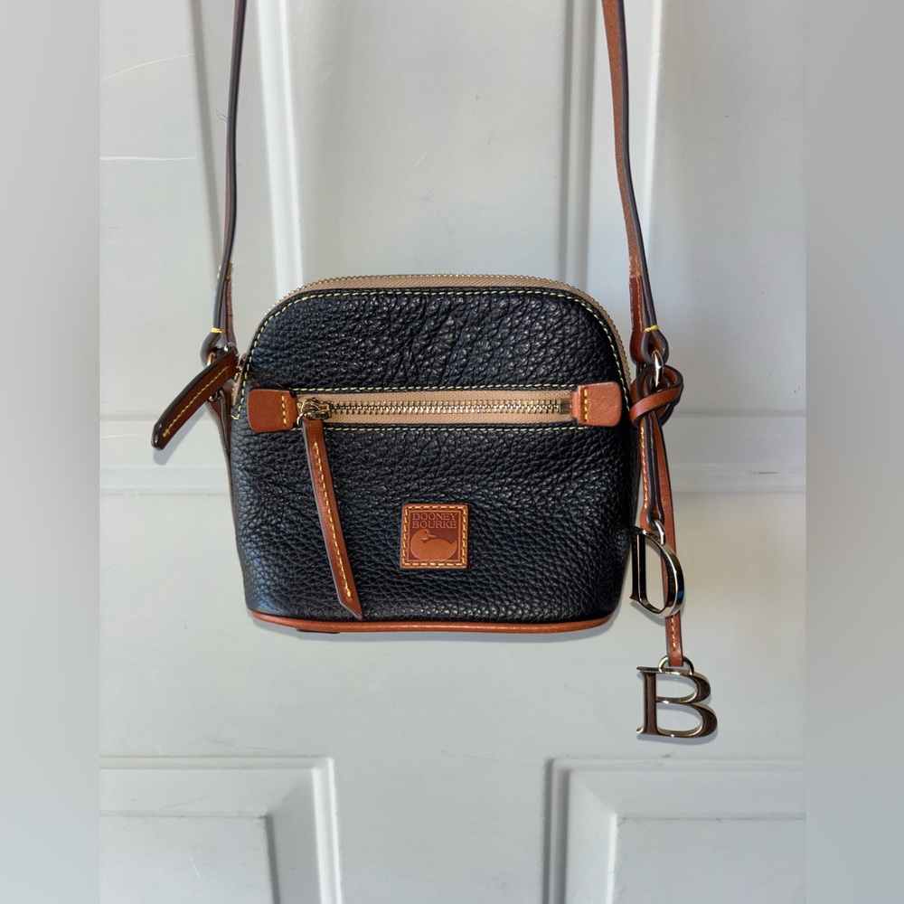 Dooney & Bourke pebble grain mini domed crossbody bag
